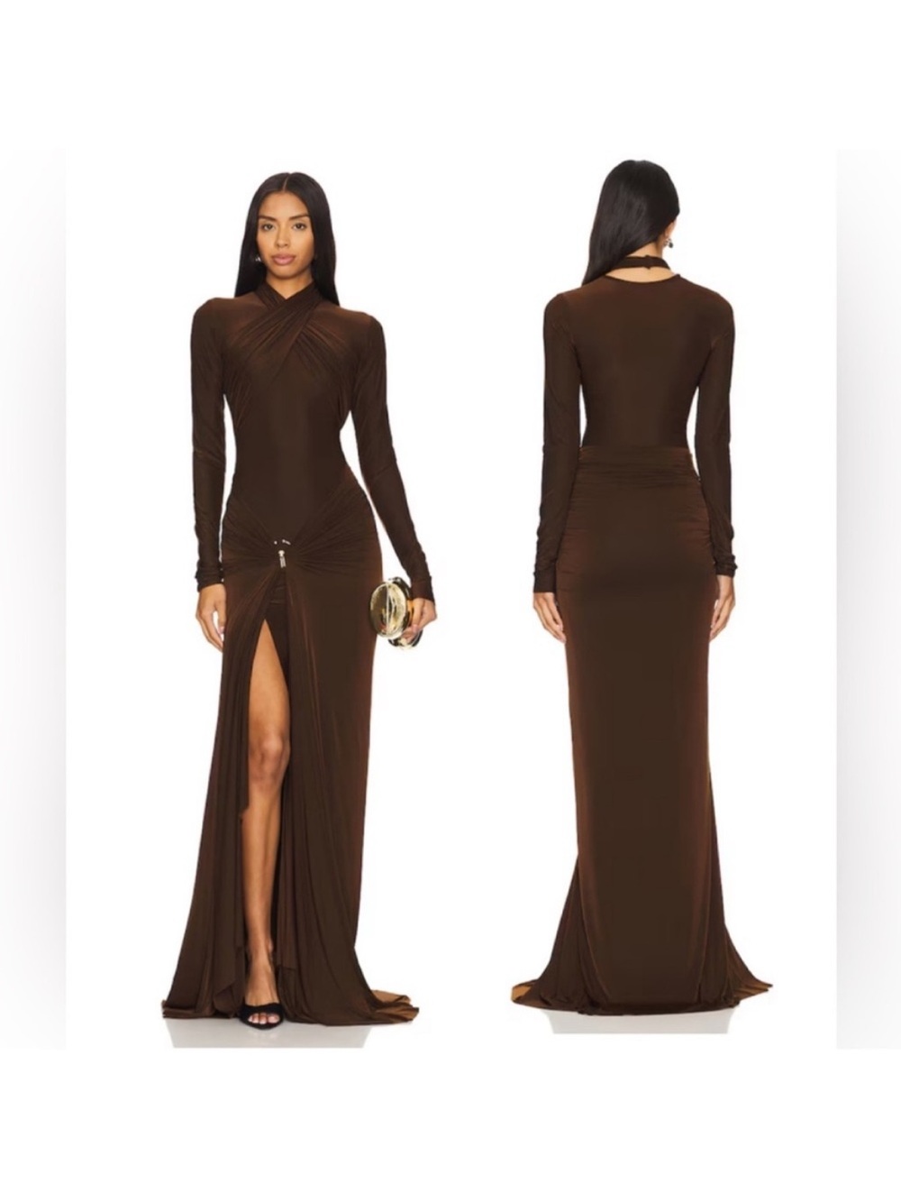 Deme Gown Brown XS